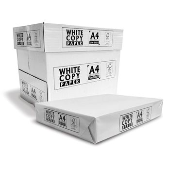 Wholesale High Quality A4 Copy Paper Sheets 75gsm 80gsm Durable White Printing Paper for Office School Copy Print Everyday Use - AGRONOVA - United States