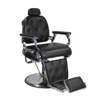 Vintage Black Antique Furniture Salon Beauty Barber Chair for Barber Shop - Hangzhou Mingchen Furniture Co., Ltd. - China