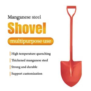 Steel Spade and Shovels with Cheap Camping Garden Shovel Tools - Dingzhou Gemlight Cutting Tools Co., Ltd. - China