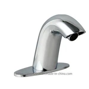 Temperature-Adjustable Touchless Sink Lavatory Shower Kitchen Tap Bathroom Basin Brass Faucet X5000 - Xiamen Xinyu Trade Co., Ltd. - China