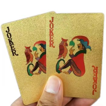 Custom Playing Cards Manufacturer PVC Waterproof Dollar Poker Cards for Games - Ningbo XiaoChuang Crafts Co., Ltd. - China