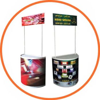 PP Advertising Exhibition Stand Supermarket Promotion Pop up Display Table - Shenzhen Osea Technology Co., Ltd. - China