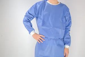 En14126 En13795 Ammi Level 3 ISO Disposable Pet Clothing Suit Protective Medical Surgical Isolation Gown - Qingdao Trusty Industry & Trade Co., Ltd. - China
