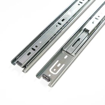40mm Jieyang Iron Regular Telescopic Runner Ball Bearing Drawer Slides - FOSHAN BUYWES METAL PRODUCTS CO., LTD. - China