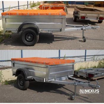 Car Towed Camping Tents Travel Camping Trailer Folding No Tyre 14inch Origin China Assembling Yes Frame Optional Trademark - Taizhou Nexus Import and Export Co., Ltd. - China