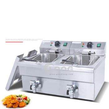 High Quality Commercial Restaurant Kitchen Equipment Electric Fryers Professional French Fries Deep Fryer Machines Commercial Chip Fryer - Guangzhou GoodLoog Kitchen Equipment Co.,Ltd - China