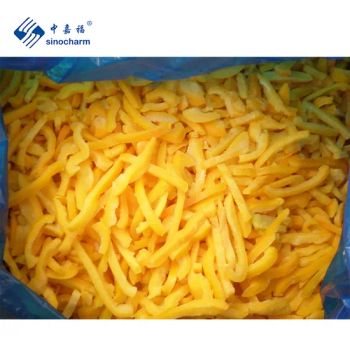 Sinocharm IQF Bell Pepper Yellow Factory Price 10kg Frozen Wholesale Bell Pepper in Bulk - Xiamen Sinocharm Co., Ltd. - China