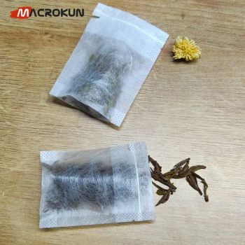 PLA Biodegradable Food Packaging Bags Tea Filter Paper Bag Empty Tea Bag - HEBEI MACROKUN MESH CO., LTD - China
