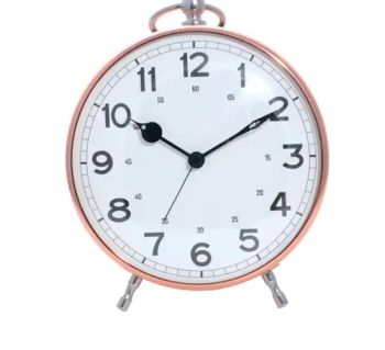 5 Inch Cheap Silent Custom Alarm Clock Vintage Desk & Table Clocks - Skylark Network Co., Ltd. - China