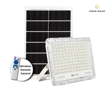High Quality IP67 Street Garden Outdoor Lighting 100W 200W 300W Energy Saving Lamp LED Floodlight Solar Flood Light with Remote Control - Kasun Solar Technology Co., Ltd. - China