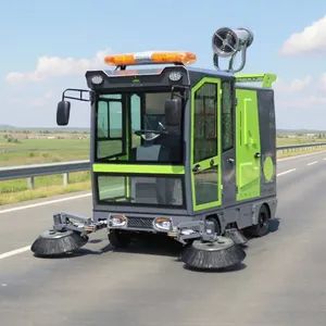 Electric Road Sweeper Floor Cleaning Machine Street Sweeper for Sale - Henan Huayu Jujiu Vehicle Co., Ltd. - China