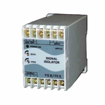 Vertical 4mA Veritek VIPS 93 Signal Isolator Bandwidth High Frequency 50 Hz Input Voltage 10V Thermal Drift Low Response Time - Dilli'S Energy Services - India