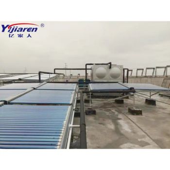 Non Pressurized Solar Water Heater Solar Collectors with Evacuated Tubes with Heat Pump System - Jiangsu Obuy New Energy Development Co., Ltd. - China