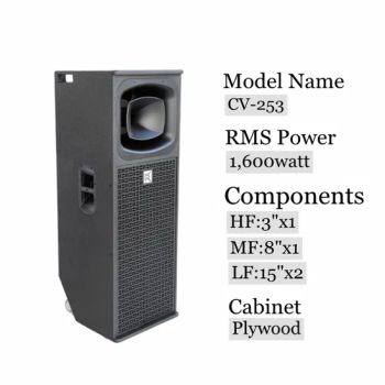 3- Way Dual 15 Inch Professional PA System+Speakers PA+Stage Sound System - CVR PRO AUDIO CO.,LTD - China