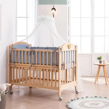 Multi-Function Wood Adjustable Baby Bed Kids Cribs with Storage Space for Bedroom - Hefei Craft Child Product Co., Ltd. - China