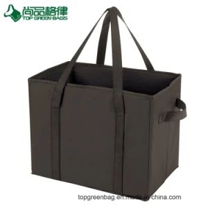 Reusable Non Woven Collapsible Tool Box Foldable Organizer Storage Box - Xiamen Top Green Bags Co., Ltd. - China