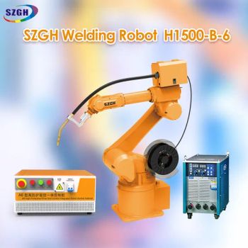 Customized 2021 Soldador TIG MIG Industrial Kuka GSK Robot Arm 6 Axis Welding Robot Arm Fanuc Welding Robot with Laser Cutting Machine - Shenzhen Guanhong Automation Co., Ltd. - China