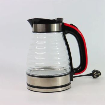 Overheating Protection Hot Water Glass Kettle Stainless Steel Electric Kettles Custom Logo Auto Shut-off Easy Clean for Daily Use - GUANGZHOU UME TECHNOLOGY CO., LTD. - China