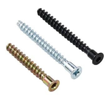 Hexaton Screw 7X50mm Countersunk Screws with Hex Socket and Allen Flat Head Confirmat Zinc Euro Screw - Handan Haosheng Fastener Co., Ltd. - China