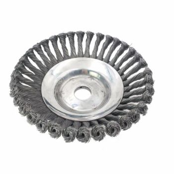 Universal Steel Wire Wheel Garden Weed Grass Eater Trimmer Head Brush Cutter Spare Parts - Hangzhou Raja Machinery Co., Ltd. - China