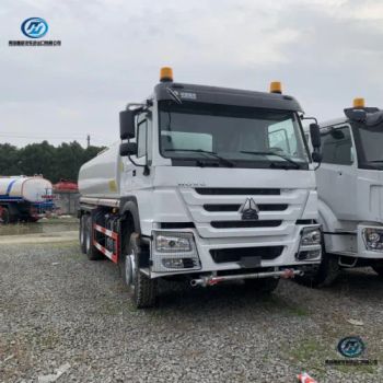 Sinotruk New Used HOWO Drinking Cleaning Fire Fighting Sprat Sweeper Cargo Van Lorry Bowser Delivery Transport Road Sprinkler Barrow Water Tank Tanker Truck - Qingdao Zhonghao Automobile Import and Export Co., Ltd. - China