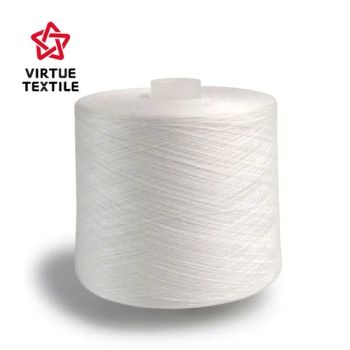 Wholesale Grs Eco-Friendly Poly Poly Core Spun Sewing Thread 12/2 16/2 29/2 Raw White Recycled Yarn - NANTONG VIRTUE TEXTILE CO., LTD. - China