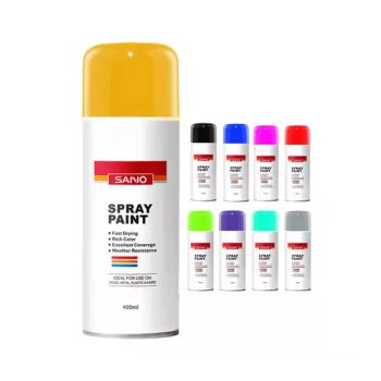 Sanvo Wholesale Spray Paint Manufacturers Good Coverage 400ml Wood Paint Metallic Texture Color Spray Paint - SANVO Fine Chemicals (Guangdong) Technology Limited - China