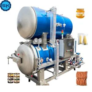 Industrial Water Spray Autoclave Sterilizer for Steam Heating Food Retort Sterilizing - Zhucheng Shuke Machinery Technology Co., Ltd. - China