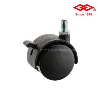 Furniture Casters with Single Brake Size 40/50mm Finish Nylon Load 25/35kg Condition New HS Code 87168000 Wheel Color - Hubei Space Double Rhombus Logistics Technology Co., Ltd. - China