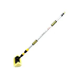 Yellow Plastic Car Cleaning Tools Auto Telescopic Long Handle Soft Bristle Car Washing Brush - Hefei Center Fab Supply Chain Co., Ltd. - China