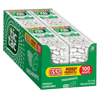 Tic Tac White Freshmint Breath Mints 100 Ct 1.7oz 12 Pack from Njang Investments Limited Tic Tac White Freshmint Breath Mints 100 Ct 1.7oz 12 Pack - Njang Investments Limited - Kenya