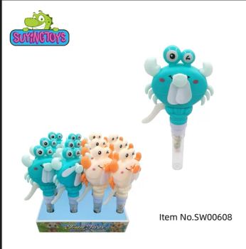 Cheaper Summer Fan Handpressed Crab Fan Toy Candy for Beach Toys - Shantou Su Ying Toys Co., Ltd - China