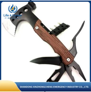 Spot New Multifunctional Axe Hammer Portable Folding Fire Axe Multi-Purpose Hammer Outdoor Camping Knife Pliers Tactical Axe - Shandong Xinzhongcheng Emergency Industry Co., Ltd. - China
