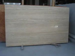 Beige Travertine, Travertine Tiles & Travertine Slabs Color Beige Origin Turkey Thickness 16mm Size 600x600mm Technics - Shenzhen Leeste Industry Co., Ltd. - China