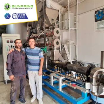 Stainless Steel Feed Processing Line Pet Food Making Machine + Automatic Dry Dog Extruder Wet Machinery Save Shipping Fee Machines Manufacturing - Jinan Sunpring Machinery & Equipment Co., Ltd - China