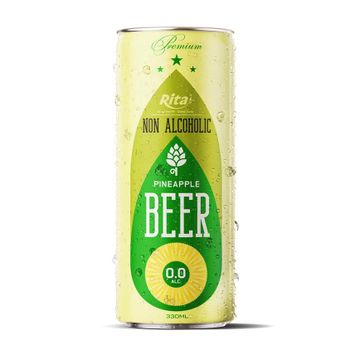 330 ml Lemon Flavor Non Alcoholic Beer Type CO2 Shelf Life 24 months Brand Name Rita, OEM Packaging Can (Tinned) Taste BITTER, Spicy, - RITA FOOD & DRINK CO., LTD - Vietnam