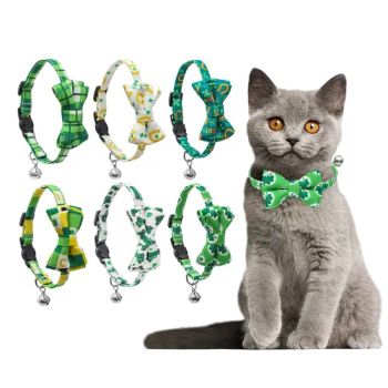 Christmas Cat Costume Accessories Cat Bowknot Collars Bell - Ningbo General Union Co., Ltd. - China