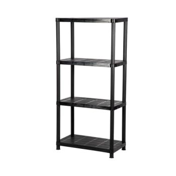 4 Tier Plastic Garage Shelves Rotary Fixed Condition Used Trademark JSLMOULD HS Code 3926909090 Specification black Model NO. - Taizhou City Huangyan Beiwei Mould Industry Co., Ltd. - China