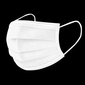 White Disposable Mask in Stock Non Woven 3 Ply Face Mask - Changzhou Jian Jin Protective Products Co., Ltd. - China