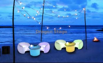 Color Changing LED Bar Table for Stunning Event Decor - FOSHAN DRAGON STAGE EQUIPMENT CO.,LTD - China