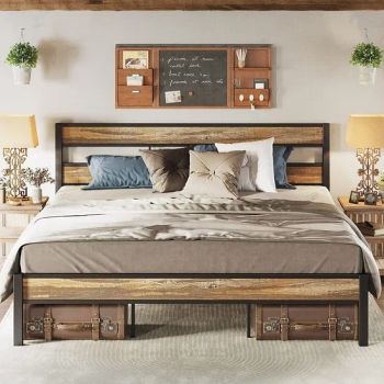 Bedroom Furniture Metal Iron Frame Metal Bed Frame - Globecarve Co., Ltd. - China