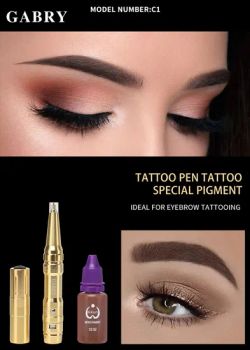 GABRY Permanent Makeup Machine Kit OEM Tattoo Pen 1Y MOQ100 Trademark GABRY Origin Tattoo Kit Package Tattoo Pen Specification set/box/kit - Qianlingke International Trade Development (Guangzhou) Co., Ltd. - China