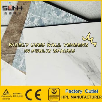 Stable Performance Decorative Laminated Wooden Pallet HPL Board Composite Fireproof Material Widely Used Wall Veneers in Public Spaces - Changzhou Weideda Laminate-Flooring Co., Ltd. - China