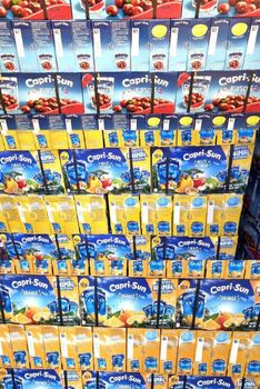 Premium Caprisum Fruit Juice Drink Refreshing Mixed Fruit Beverage Delicious Taste For Kids Family Sc
