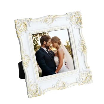 Hand-Crafted Wall Display Tabletop Resin Photo Frame with Easel & Hook - Fuzhou Liandesheng Trading Co., Ltd - China