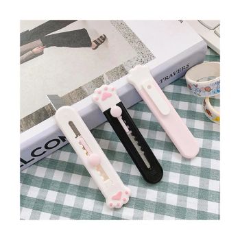 Cute Cloud/Cat Paw Mini Utility Knife Wrapping Paper Cutter MOQ 10PCS Condition New HS Code 82119300 Certification CCC Model NO. - Ningbo East Wonder Import and Export Co., Ltd - China