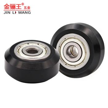 Factory Bearing Injection Molding 3D Printer Accessories Pulley D-Type 625zz POM V-Wheel Engraving Machine - Jiangxi Jin Bai Cheng Hardware Products Co., Ltd. - China
