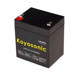 Small LiFePO4 Prismatic Bluetooth 12V5ah Lithium Ion Battery LiFePO4 Battery for Solar Lamps - Koyosonic Power Co., Ltd. - China