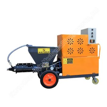 Long Lifetime Putty Wall Plasterer Mortar Sprayer Mortar Spray Machines Cement Plastering - Henan Chuang Qin Mechanical Equipment Co., Ltd. - China
