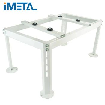 Air Conditioner Parts Anti-Vibration Adjustable Split Ground Heat Pump Stand - Ningbo Imetal Industry Co., Ltd - China